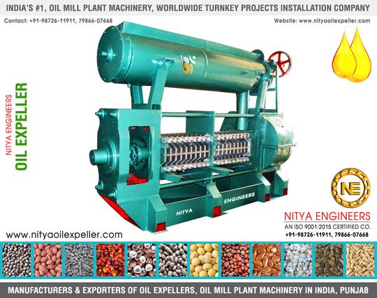 Mustard Oil Expeller Machine Manufacturers Exporters in India Punjab +91-9872611911, +91-7986607668, +91-9815022911 https://www.nityaoilexpeller.com