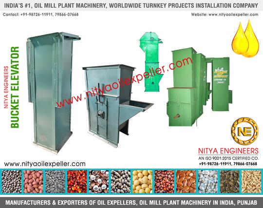 Bucket Elevator Manufacturers Exporters in India Punjab +91-9872611911, +91-7986607668, +91-9815022911 https://www.nityaoilexpeller.com